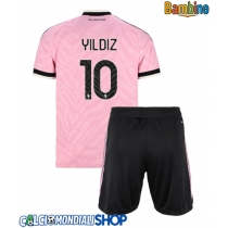 Maglie da calcio Juventus Kenan Yildiz #10 Seconda Maglia Bambino 2026-27 Manica Corta + Pantaloni corti)